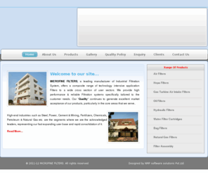 microfinefilters.com: Welcome to our site...
