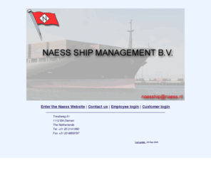 naess.nl: Naess Ship Management B.V.
Ship management-Ship finance-Vessel management 