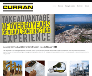 currancontractors.com: Curran Contractors - Home
Curran Contractors Ltd. – Welcome to Curran Contractors Ltd.
Curran Contractors Ltd. is a Sarnia based general contractor providing civil construction and industrial maintenance in Southwestern Ontario.