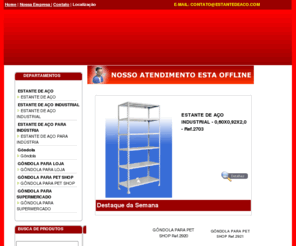 estantedeaco.com: Prateleira de Ao - Gondolas e Prateleiras de Ao
