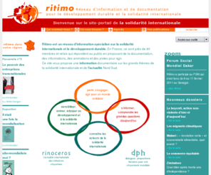 ritimo.org: Site portail du réseau d'information Ritimo
