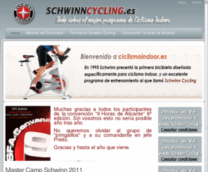 ciclismoindoor.es: Ciclismo indoor  |  Schwinn Cycling
En CICLISMOINDOOR.ES encontraras toda la información sobre el mejor programa de entrenamiento de ciclismo indoor: SCHWINN CYCLING (Formación, Eventos, etc....)