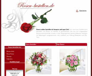 rosen-bestellen.de: Rosen bestellen | Gutscheine & Testergebnisse
Rosen bestellen ist online bequem und spart Zeit, doch wo bestellen? Hier finden Sie eine kurze und übersichtliche Darstellung von Rosenversendern.