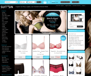 suitofsin.nl: Lingerie van SuitOfSin Lingerie en badmode van topmerken.
Lingerie van SuitOfSin Lingerie en badmode van topmerken: Aubade, Freya, Simone perele.  Stijlvol verpakt en snelle levering.