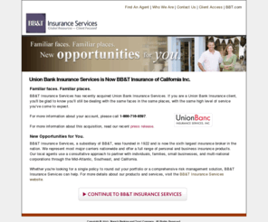 bbt-knight.com: Business and Personal Insurance | UnionBanc is Now BB&T Insurance Services
BB&T Insurance acquires California agency UnionBanc. Offering personal and commercial insurance from major carriers. Responsive service at your local agency.