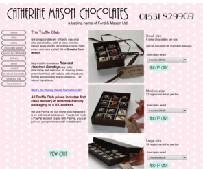 catherine-mason-chocolates.co.uk: Catherine Mason Chocolates
Handmade chocolates Gloucestershire, UK