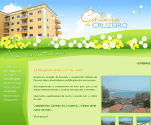 colinasdocruzeiro.net: Colinas do Cruzeiro - Apartamentos de luxo na Ericeira
Condomínio com áreas generosas e acabamentos de luxo. Viva nestes apartamentos de sonho e acorde com o cheiro do mar.