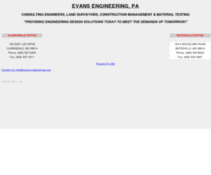 evans-engineering.com: Evans Engineering, PA
