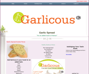 garlicous.com: Garlic Spread Kosher Parve
Garlic Spread