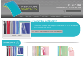 internationalstationery.org: International Stationery
International Stationery :  - Office Furniture Cleaning & Breakroom Mailroom & Shipping General Office Supplies Filing & Storage Computer, Printers, Accessories Presentation & Audiovisual Binders & Business Cases Art, Drafting & School Supplies Writing Instruments Desk Accessories Office Machines & Electronics Healthcare Supplies Warehouse Furnishings Paper & Pads Calendars & Planners Custom Products Toys ecommerce, open source, shop, online shopping