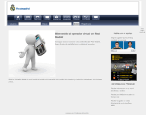 rmmovil.com: 
Portal del operador virtual del Real Madrid