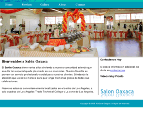 salonoaxacala.com: Salon de Fiestas Oaxaca: Para Toda Ocacion
Salon Oaxaca, Salon de Fiestas, Salones de Recepcion, Quincianeras, XV Anos, Banquet Halls, Reception Halls, Halloween Party, New Year's Party, Party, Downtown, Los Angeles