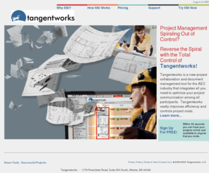 tangentworks.com: Tangentworks 550 - Project Management for Architects, Engineers and Contractors
Tangentworks 550 is an affordable, new project management solution that integrates all of the tools you need to optimize collaboration among project participants. This web-based solution makes project management easier, faster and more collaborative. 550 uses a unique structure to optimize the natural flow of information, allowing your team to share documents, calendars, task lists, announcements, request for information (RFI) logs, submittal logs, photos and customized lists.