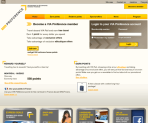 viapreference.com: VIA Préférence - Home
