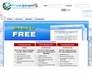 freeuploading.com: Free Uploading | Store, Manage, and Share Files Online
Get 50GB of space to store, share, or host files online. Come see why we are the most popular online file uploading service!