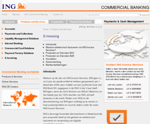 inginvoiceservices.com: COMMERCIAL BANKING -                E-Invoicing
