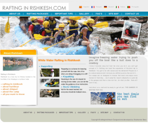 raftinginrishikesh.com: Rafting in Rishikesh ! One stop for all ur adventure needs
Rafting in Rishikesh, premier online rafting in rishikesh website, rafting on ganges river, rafting in shivpuri, information about rappeling, kayaking, rock climbing, haridwar.