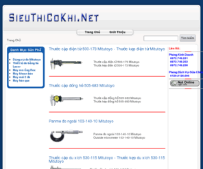 sieuthicokhi.net: Siêu Thị Cơ Khí
Cung cấp máy khoan, máy mài, thước cặp, thước kẹp, panme đo trong, panme điện tử, đồng hồ so, máy khoan bàn, khoan và taro, máy ren ống, đo khoảng cách, lấy dấu, thủy bình, thước đo cao, máy mài 2 đá, máy tiện, máy phay, máy khoan bêtông, panme đo ngoài.