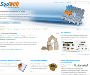 sydweb.fi: Mångsidig nätexpertis - SydWeb
Våra tjänster består av webbdesign, webbhotell, e-post samt analys och strategi.