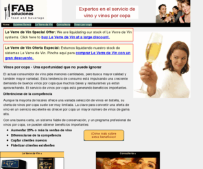 vinoxcopas.com: Le Verre de Vin - 50% Off Sale - Liquidación
50% off Le Verre de Vin wine preservation systems. Descuento de 50% sobre Le Verre de Vin sistema de conservación de vino