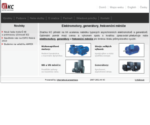 kcem.eu: KCEM - elektromotory, generátory, elektropřevodovky
elektromotory, generátory, elektropřevodovky, motory