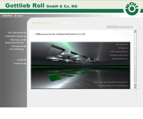 roll-automation.com: Gottlieb Roll GmbH & Co. KG Idar-Oberstein
Die Gottlieb Roll GmbH & Co. KG Idar-Oberstein ist Spezialist für Metallverarbeitung und bietet neben den Produktionsverfahren Stanztechnik, Tiefziehen, Wärmebehandlung, Spritzgießtechnik, galvanische und mechanische Oberflächentechnik auch einen eigenen Werkzeugbau und die Entwicklung und den Bau von Prototypen und Sondermaschinen.