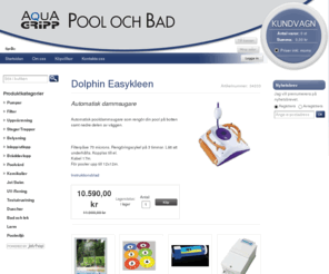 swedpol.com: Swedpool.se -Din poolbutik pÃ¥ nÃ¤tet
Handla hemifrÃ¥n. Vi har ett stort utbud av pooltillbehÃ¶r som poolvÃ¤rmepumpar, poolvÃ¤rmevÃ¤xlare, poolbelysning, poolpumpar, sandfilter, automatiska pooldammsugare, jetswim, poolleksaker, utomhusduschar, pool, glasfiberpool, poolvÃ¥rd och kompletta poolpaket. Ãppet 24 h/dygn.