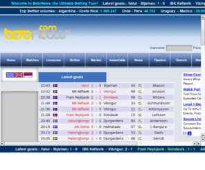 betonews.com: BetoNews - The best tool on betting - Live Odds, Statistics, Trends
