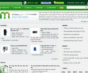 congnghieplanh.com: Trang chủ - Cơ điện lạnh công nghiệp Nguyễn Minh
Thiết bị lạnh, cơ điện lạnh, công nghiệp / Bitzer, Danfoss, Tecumseh, Copeland, Dixell, Castel, P&M, DSFOX, Thi công lắp đặt kho lạnh, hệ thống điều hoà trung tâm
