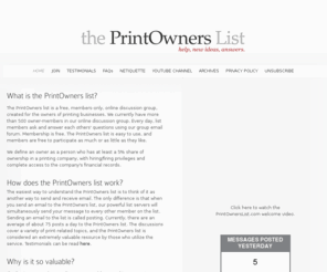 printownerslist.com: PrintOwnersList.com
