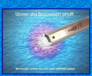 reaqua.info: Home_www.reaqua.de
Gesundes Wasser ist unser wichtigstes Lebensmittel! Vitales und gesnderes,
 rechtsdrehendes, energetisiertes Wasser mit REAQUA. Nur original REAQUA verfgt ber diese extreme Stabilitt und die einzig
 artige Kombination der diversen Lichtwsserinformationen. 