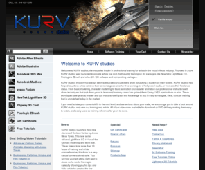 3dgraphic.org: KURV studios :: Professional Visual Effects Video Tutorials
Visual effects training form the industry professionals on LightWave 3D, Maya, 3ds max, Photoshop