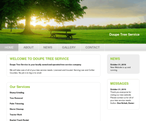 doupetreeservice.com: Free css template 056
