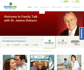 drdobson.net: Family Talk with Dr. James Dobson Official Site
Dr. James Dobson provides sound biblical advice on Christian marriages, families and parenting through the ministry of Family Talk’s radio program with co-host Ryan Dobson and LuAnne Crane. Family Talk with Dr. James Dobson also provides commentaries and resources for you!