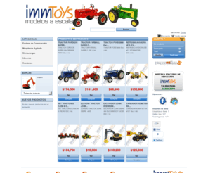 immtoys.com: Immtoys -  Modelos a escala de maquinaria agricola e industrial
Venta de modelos a escala y juguetes de maquinaria agrícola, equipos de construcción, camiones, montacargas y llaveros