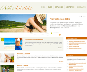 medicodietista.com: Inicio | Médico Dietista
Médico dietista experto en nutrición y obesidad en Sant Joan Despí, para perder peso con seguridad bajo control médico. 
	Método de la dieta proteinada, de la Zona, o Hipocalórica, con clientes en Sant Feliu de Llobregat, Cornellà de Llobregat, Esplugues de Llobregat, Sant Boi de Llobregat, El Prat de Llobregat.