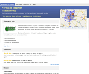 northlandirrigation.net: Northland Irrigation | DexKnows.com™
Northland Irrigation. Find business information, reviews, maps, coupons, driving directions and more.