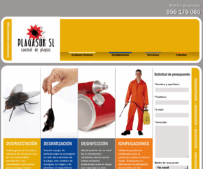 plagasur.com: Empresa de fumigacion - Plagasur S.L
 Empresa de fumigacion en Andalucía, control de plagas, legionela, tratamientos de madera, desratización, fumigacion de cucarachas, visitenos..