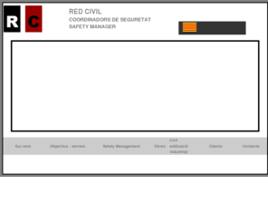 redcivil.es: Coordinadors de seguretat, SAFETY MANAGER    ...::: RED CIVIL SL :::...
