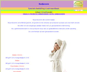 badjassen.net: Badjassen | Badjas | Handdoek | Handdoeken
Badjas, Handdoek, Handdoeken, Baddoek, Baddoeken, Badtextiel, Bedtextiel, Badlaken, Logo, Logo's, Logos,  Douchelaken, Douchelakens, Bedtextielpersoneelsreisje, Badlakens, Strandlaken, Strandlakens