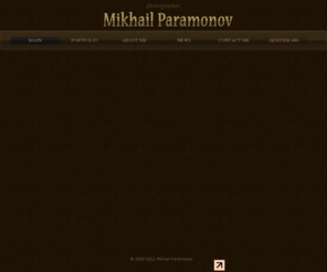 mikhailparamonov.com: Mikhail Paramonov
Mikhail Paramonov