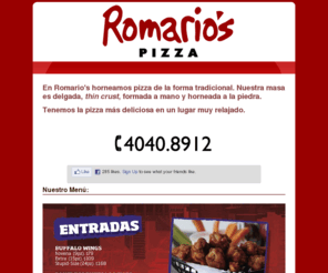 romariospizza.com: Romario's Pizza
