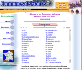 communes-de-france.com: Communes de France
Annuaire des communes de France