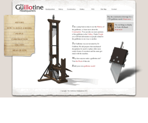 guillotine.dk: The Guillotine Headquarters
The guillotine website about the history and construction