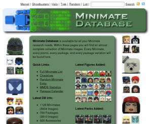 minimatedatabase.com: Minimate Database
Database Archive for Minimates action figures.