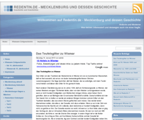 redentin.de: Redentin.de - Mecklenburg und dessen Geschichte - Geschichte und Geschichten
Redentin.de - Mecklenburg und dessen Geschichte - Geschichte und Geschichten