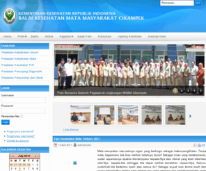 bkmm-cikampek.org: Website Resmi Balai Kesehatan Mata Masyarakat Cikampek
Joomla! - the dynamic portal engine and content management system