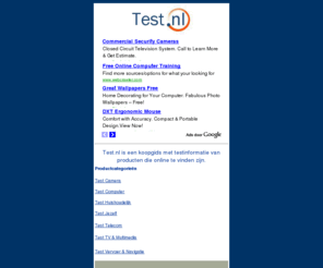 fysiosupplies.com: Test.nl
Test.nl, testinformatie over producten