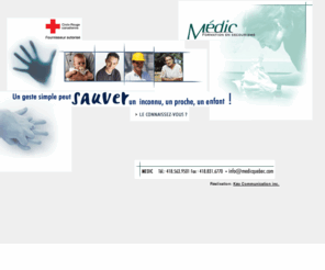 medicquebec.com: Medic - Fournisseur autorisé de la Croix-Rouge Canadienne
