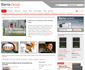 barnaresearchgroup.com: Barna Update
The Barna Group